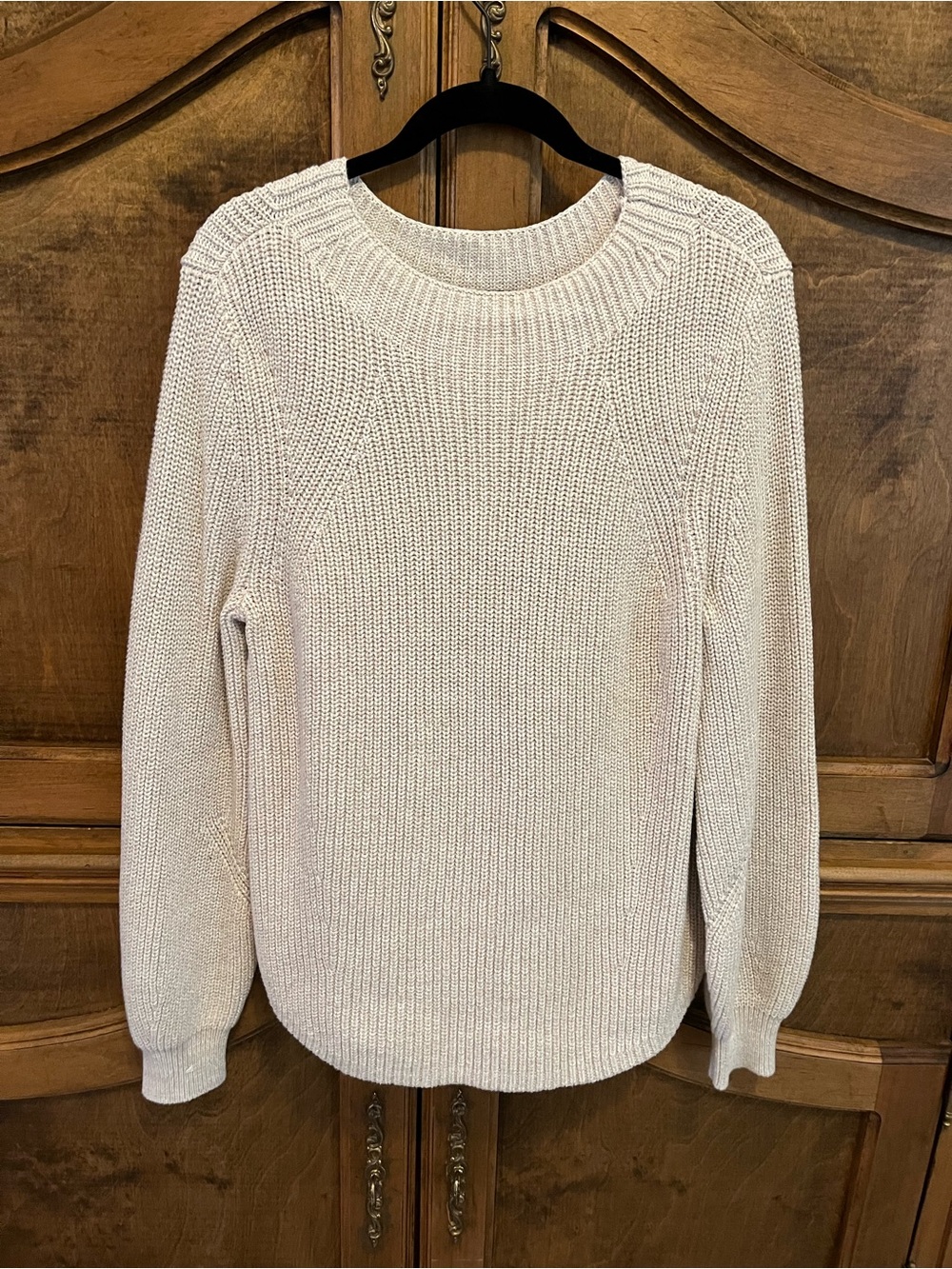 GAP Light Beige Crewneck Sweater